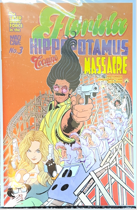 The Laser Drug Force in the Florida Hippopotamus Cocaine Massacre #3 cover