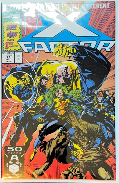 X-Factor (1991) #71 cover