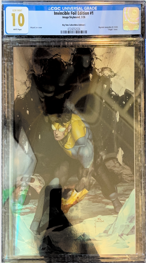 Invincible Foil Edition (2026) #1 cover