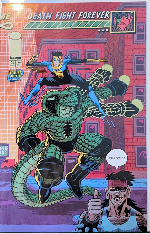Death Fight Forever #2 cover