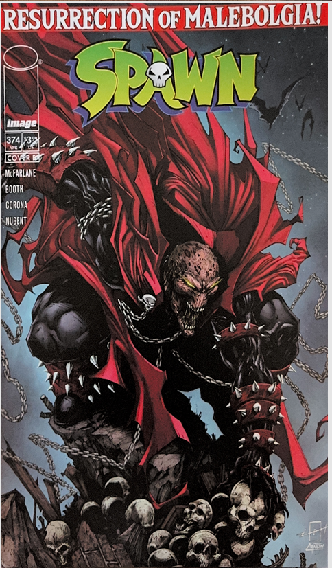 Spawn #374 cover