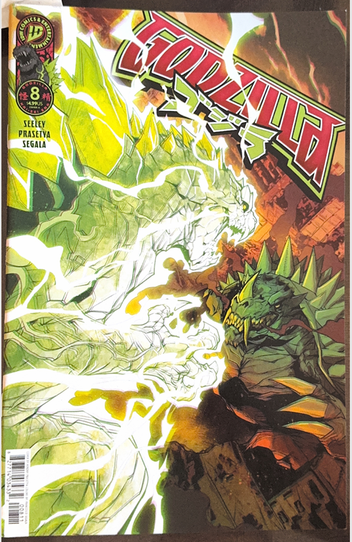 Godzilla #8 cover