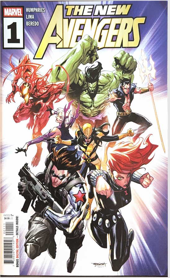 The New Avengers #1 cover