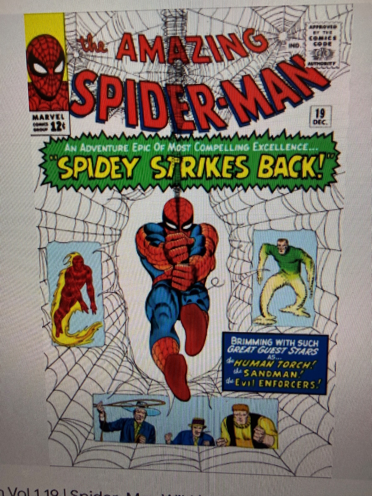 The Amazing Spider-Man (1964) #19 cover
